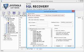 SysTools SQL Recovery Crack